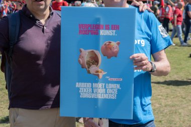 FNV 'de Tıbbi Sağlık Hizmetleri 1 Mayıs Gösterisinde Hollanda 1-5-2025