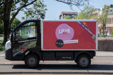 Pilot Elektrik Festivali Lieve Stad Amsterdam 'da Hollanda 1-5-2025