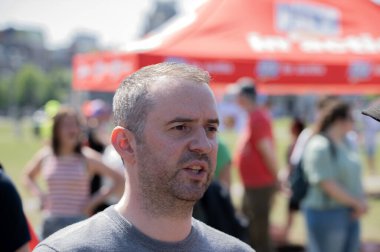 FNV 1 Mayıs Gösteri Amsterdam 'da Hollanda 1-5-2025