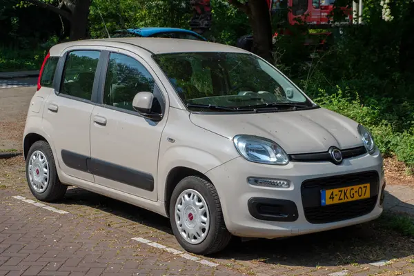 Amsterdam 'daki Bej Fiat Panda Arabası Hollanda 3-5-2025