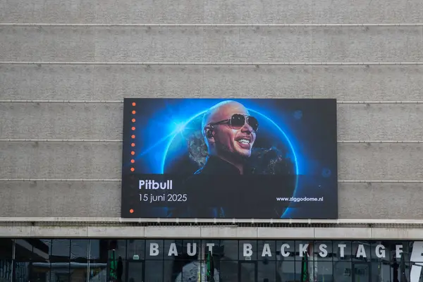 Billboard Ziggo Dome Pitbull Amsterdam 'da Hollanda 4-5-2025