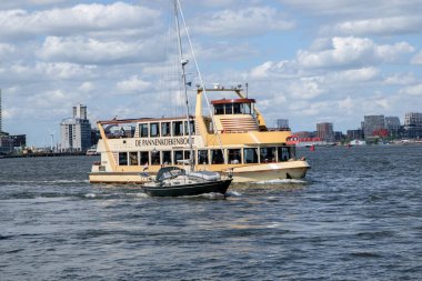 De Pannenkoekenboot Teknesi Amsterdam 'da Hollanda 5-5-2025