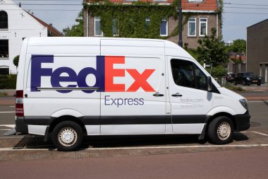 Fedex Şirketi Van at Diemen Hollanda 7-5-2025