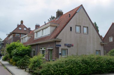 Gerard Reve ailesinin Amsterdam 'da yaşadığı eski ev. Hollanda 23-5-2025.