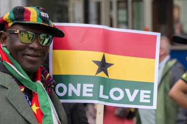 Memre Waka start Keti Koti Festival March through Amsterdam Hollanda 1-6-2025