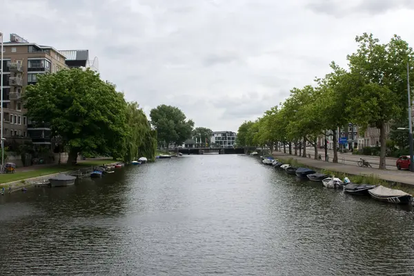 Amsterdam Olifantsbrug Köprüsü 'nden Hollanda 5-6-2025