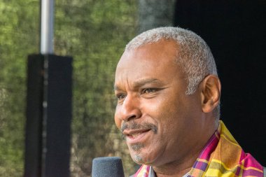 Gilmar Macnack Amsterdam Keti Koti Festivali 'nin açılışında Hollanda 1-6-2025