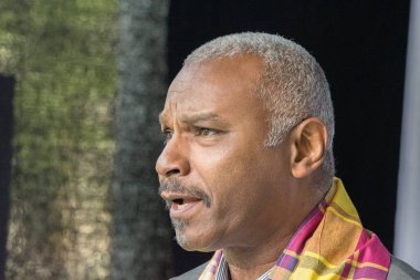 Gilmar Macnack Amsterdam Keti Koti Festivali 'nin açılışında Hollanda 1-6-2025