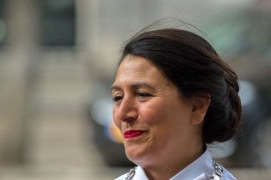 Hollanda 1-6-2025 tarihli Amsterdam Keti Koti Festivali 'nin açılışında Turist Portresi