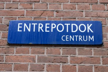 Amsterdam 'da Sokak İşareti 17-6-2025