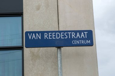 Amsterdam 'da Sokak İşareti Van Reedestraat 5-6-2025