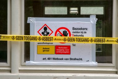 Amsterdam 'da Asbest Ördek Kaseti Uyarı 22-6-2025