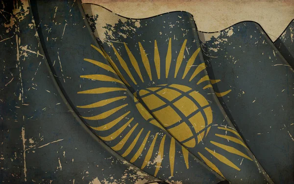 연방의 깃발의 인쇄와 종이의 일러스트 — 스톡 사진