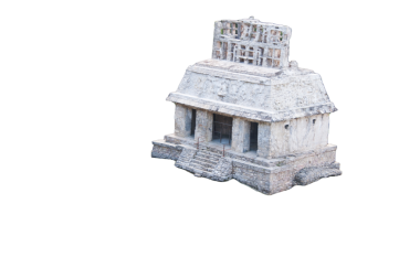 Palenque.Palenque, Chiapas, Meksika Güneş Arkeolojik Bölgesi Tapınağı.