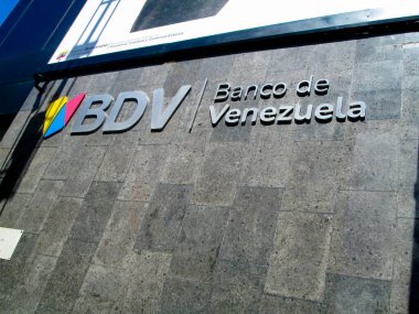 Venezuela Merkez Bankası, Venezuela Merkez Bankası. Editör, editoryal ilüstrasyon. Caracas, Venezuela 18 Ocak 2025.