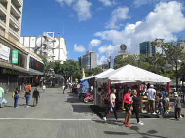 Bulevar de Sabana Grande, Caracas, Distrito Capital. Editör. Venezuela, Karakas 01 Aralık 2024.