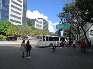 Bulevar de Sabana Grande, Caracas, Distrito Capital. Editör. Venezuela, Karakas 01 Aralık 2024.