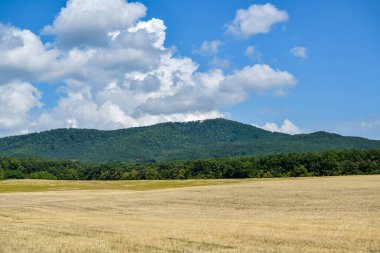 Slovakya 'daki Povazsky Inovec dağlarındaki Marhat zirvesine bak