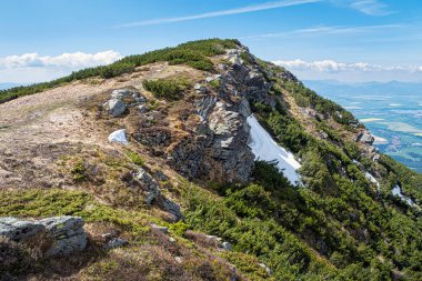 Western Tatras scenery, Slovak republic. Hiking theme. Seasonal nature.