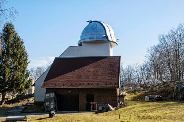 Observatorio Astronómico Geofísico Modra República Eslovaca Tema Ciencia Destino Turístico —  Fotos de Stock