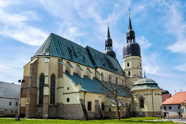 Aziz Nicholas Katedrali Trnava Slovakya Cumhuriyeti Dini Mimari Seyahat Hedefi — Stok fotoğraf