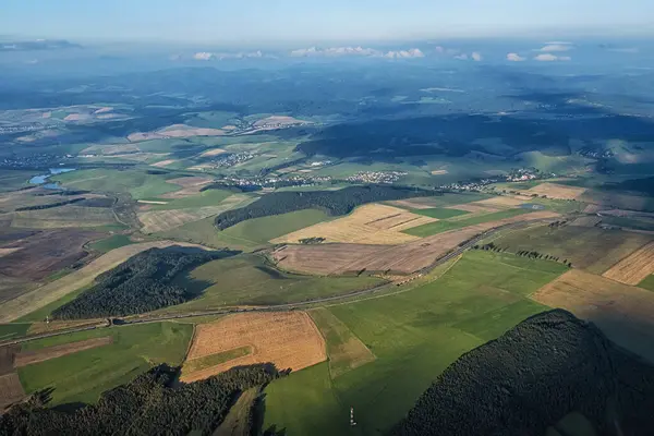 Balondan, Slovakya Cumhuriyeti 'nden yedek manzara. Macera titreşimleri. Seyahat hedefi.