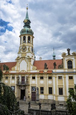 Loreta, Doğum Kilisesi, Prag, Çek Cumhuriyeti. Mimari tema. Seyahat hedefi. 