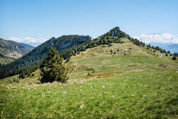 Stock image Black Stone hill, Big Fatra mountains scenery, Slovak republic. Seasonal natural scene. Travel destination. Hiking theme.