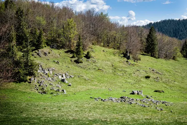 stock image Big Fatra mountains scenery, Slovak republic. Seasonal natural scene. Travel destination. Hiking theme.