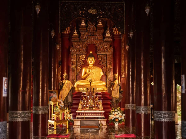 Chiang Mai Thaïlande Jan 2023 Statue Bouddha Acide Style Art — Photo
