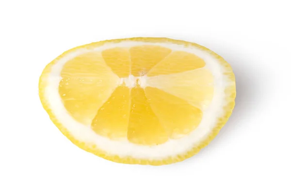 Ripe Лимонні Фрукти Ізольовані Білому Тлі — стокове фото