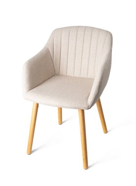 Koltuk beyaz arkaplanda izole edildi