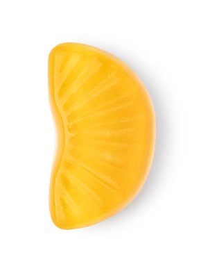 Jöle şekerleri, beyaz arkaplanda izole edilmiş.