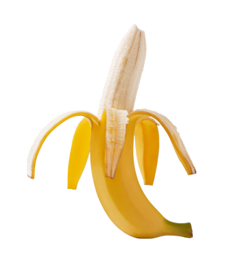 Şeffaf arkaplanda muz. png dosyası