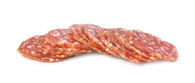 Salami displaying texture and color, perfect for appetizers