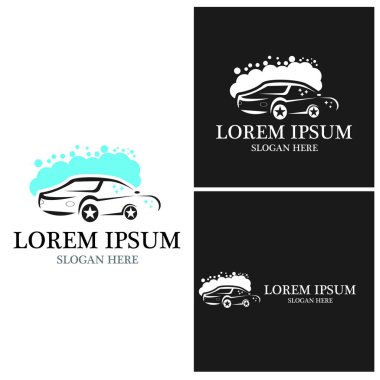 Otomatik araba Logo şablonu vektör çizim simgesi tasarım