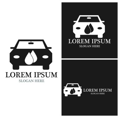 Otomatik araba Logo şablonu vektör çizim simgesi tasarım