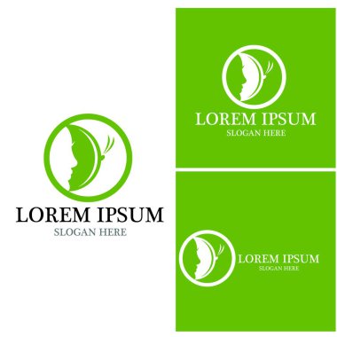 Güzellik Kelebeği Vektör simgesi tasarımı