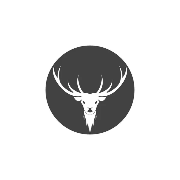Дизайн Векторной Иконки Логотипа Оленя — стоковый вектор