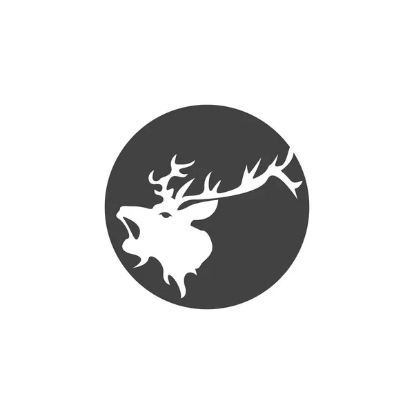 鹿标志模板矢量图标设计 — 图库矢量图片