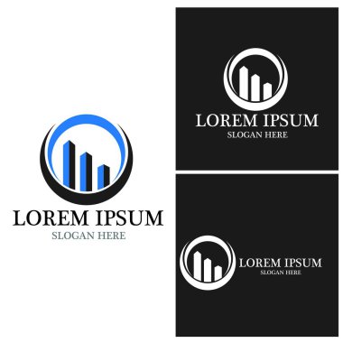 Ev Logosu Gayrimenkul Ev Binası