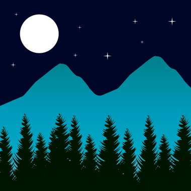 Basit Peyzaj Arkaplanı Resim Vektörü ResimleriComment