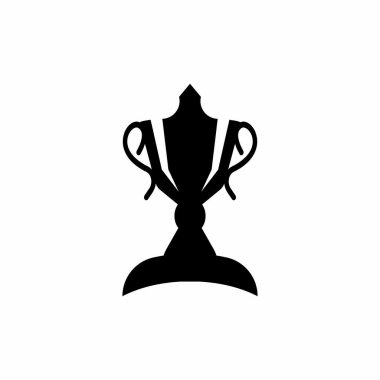 Ganimet Siyah Siluet Logo Vektörü şablonu 