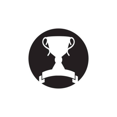 Ganimet Siyah Siluet Logo Vektörü şablonu 