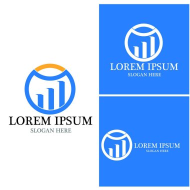 Business Finance Logo şablon vektör simgesi tasarımı
