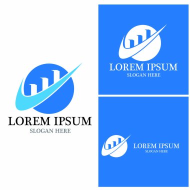 Business Finance Logo şablon vektör simgesi tasarımı