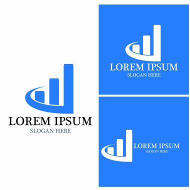 Business Finance Logo şablon vektör simgesi tasarımı
