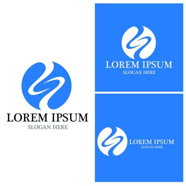 Çember simgesi ve sembol vektör şablonu