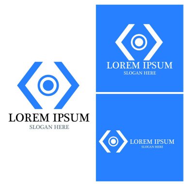 Ok vektör illüstrasyon simgesi Logo Şablonu tasarımı