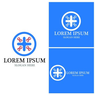 Sağlık Tıbbi Logosu vektör illüstrasyon tasarımı